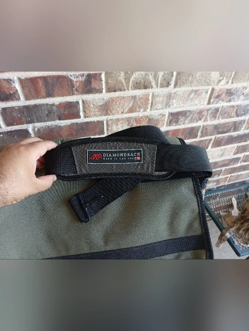 Diamondback  Olive Green and Black Tool  Bag for Men